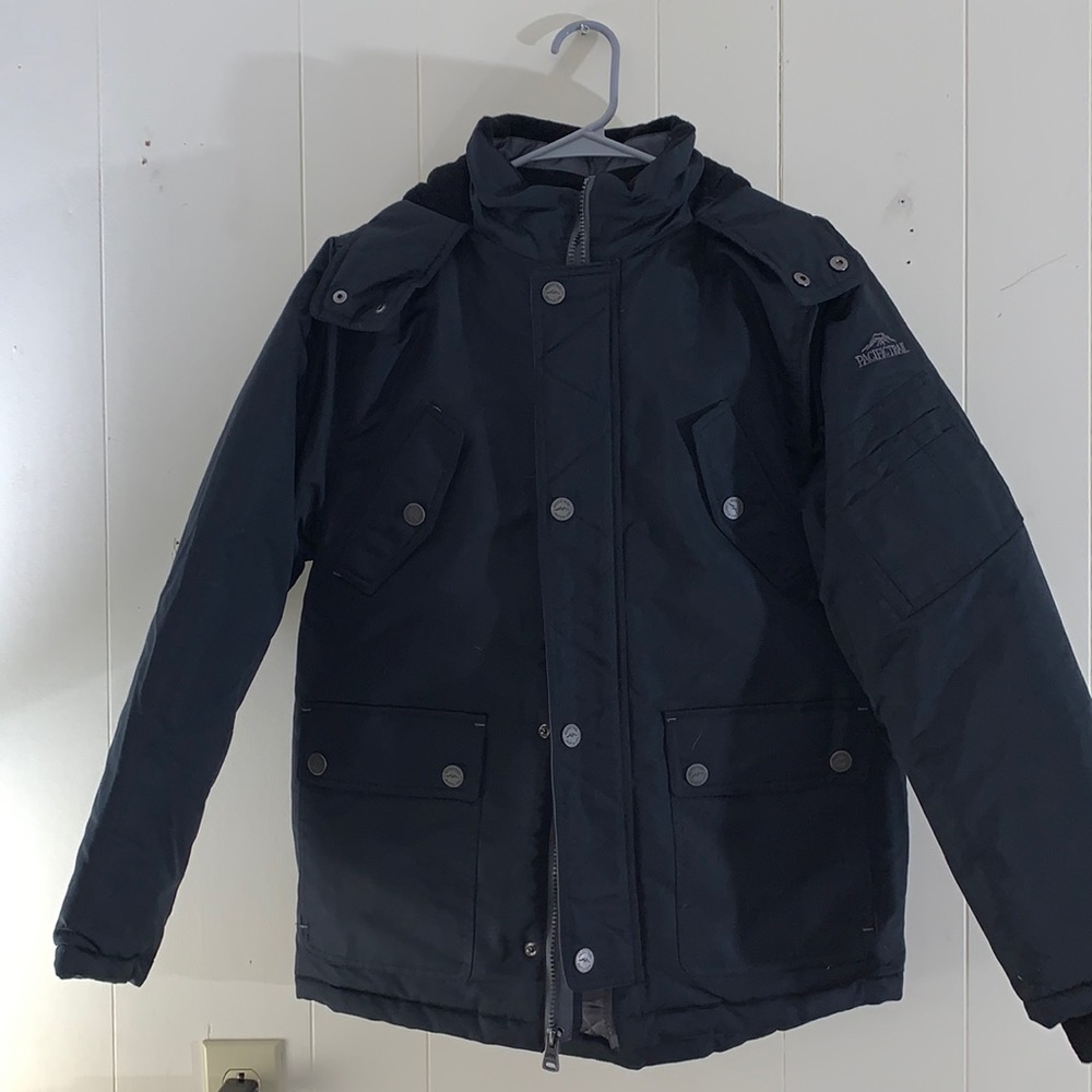 Pacific Trail Black Winter Parka size Large 14/16